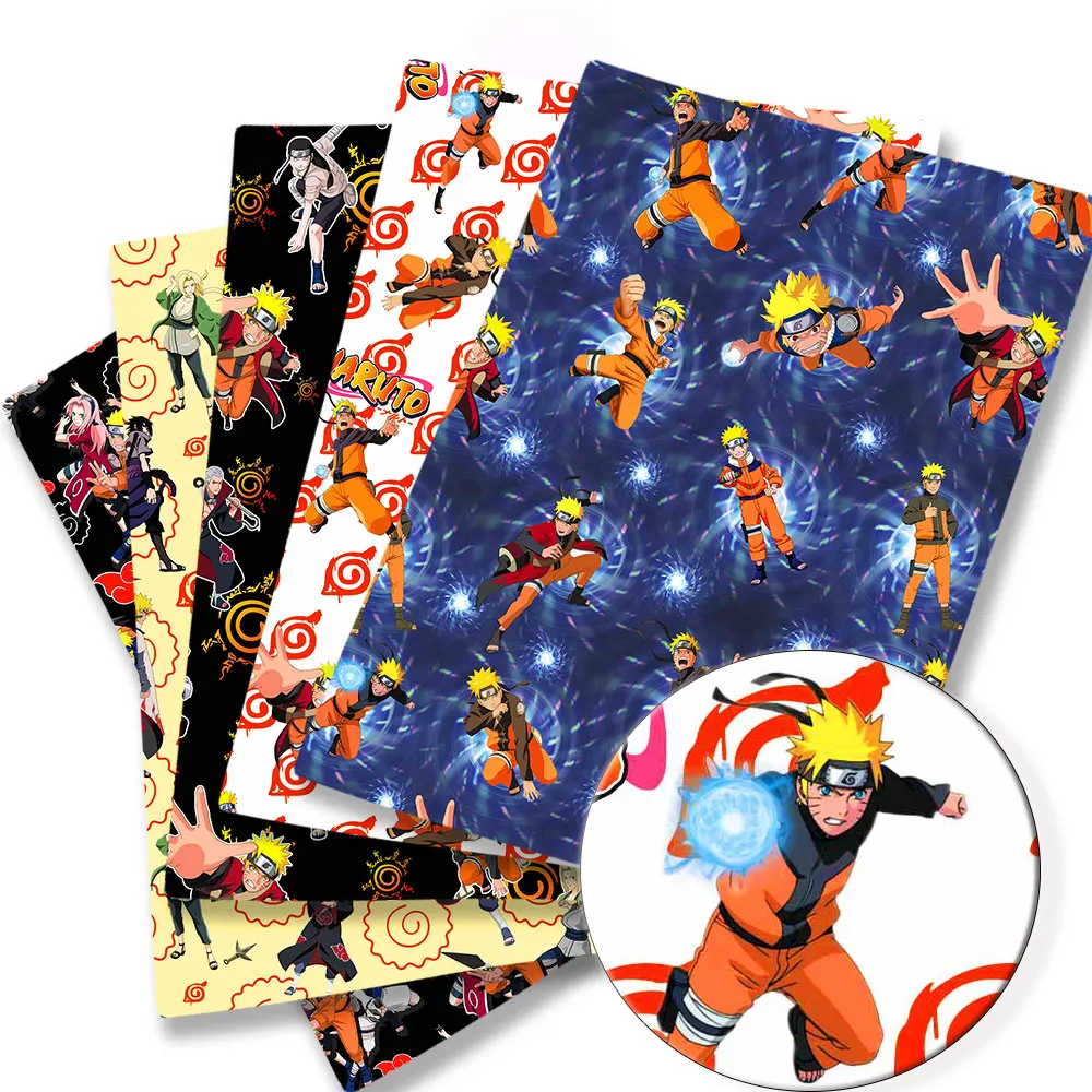 Baby Products 2 Years - ナルトアニメ周辺生地 140*50 センチメートル DIY 縫製パッチワークキルティングベビードレスプリント生地生地縫製子供