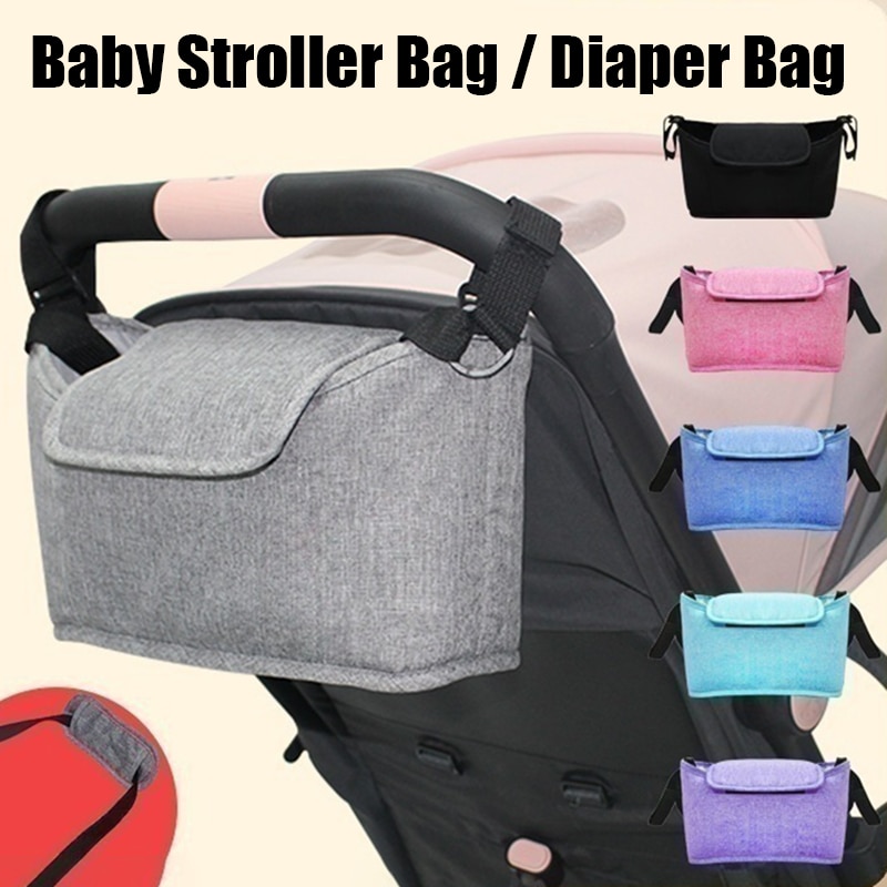Baby Products Bag - ベビーカー用大容量バッグ,ママ用おむつバッグ,ハンドル付き収納バッグ,クロスボディバッグ,ポータブルトラベルオーガナイザー
