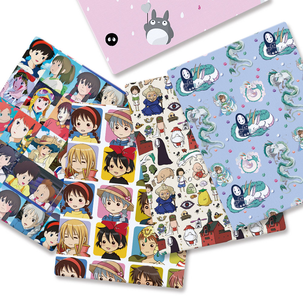 Baby Products 2 Years - 140x50cm子供用漫画プリント生地,手作り縫製,パッチワーク,キルティング,ベビードレス,ホームシート,DIY