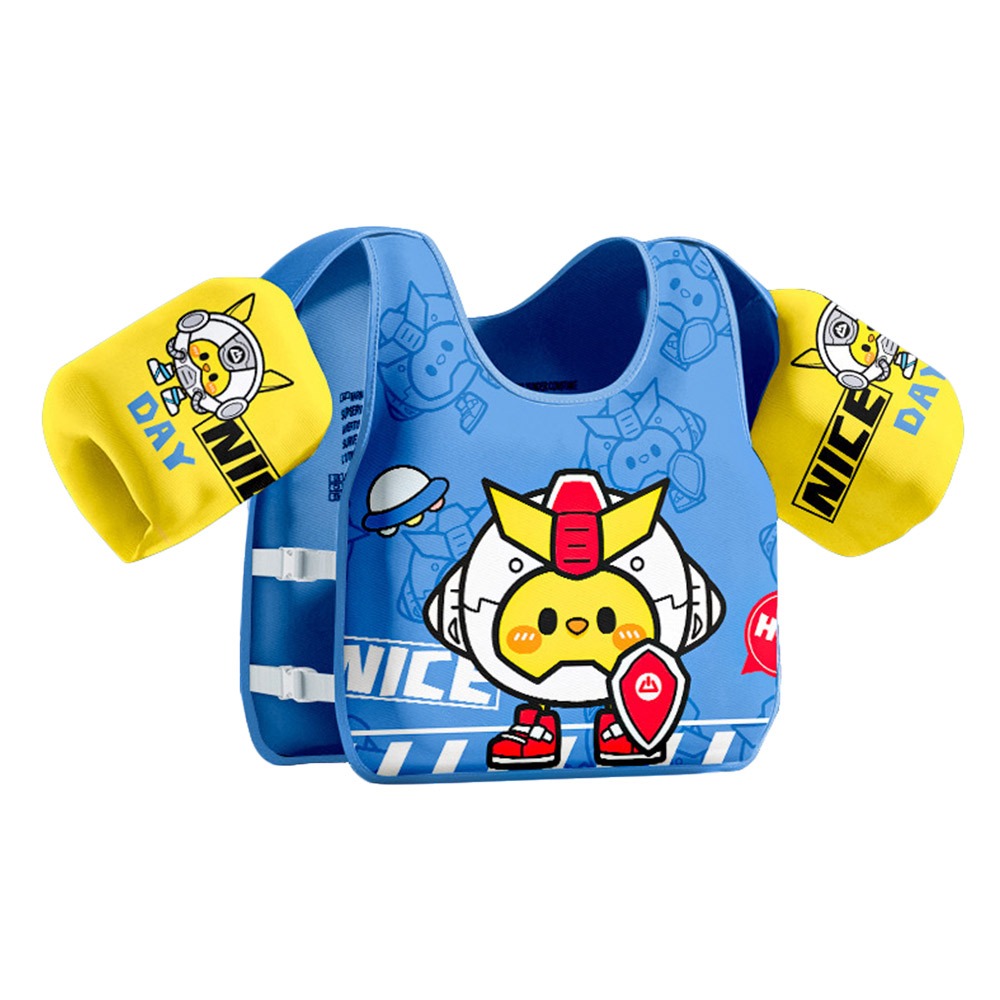 Baby Products For Summer - クリエイティブフロートサマーキッズスイムベストエアレス水遊びスイミングリングチューブ通気性調整可能スイムアームリングベビー