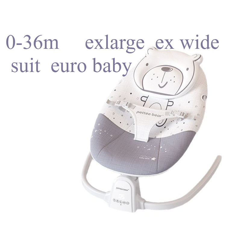 Baby Swing Bouncer - 赤ちゃんの睡眠アーティファクトロッキングチェア自動ゆりかごソースメーカーゆりかご睡眠赤ちゃんなだめる椅子ベビーベッド