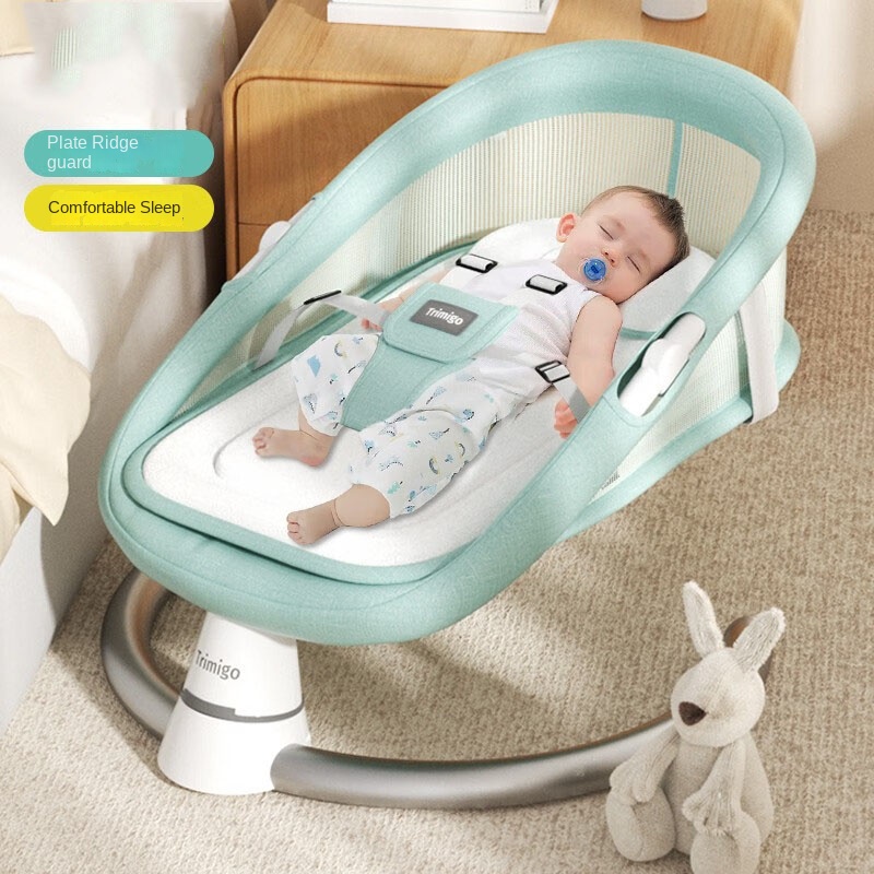 ベビー電動ロッキングチェア新生児快適調整可能音楽タイマー付き - Baby Swing Bouncer のレビューと価格