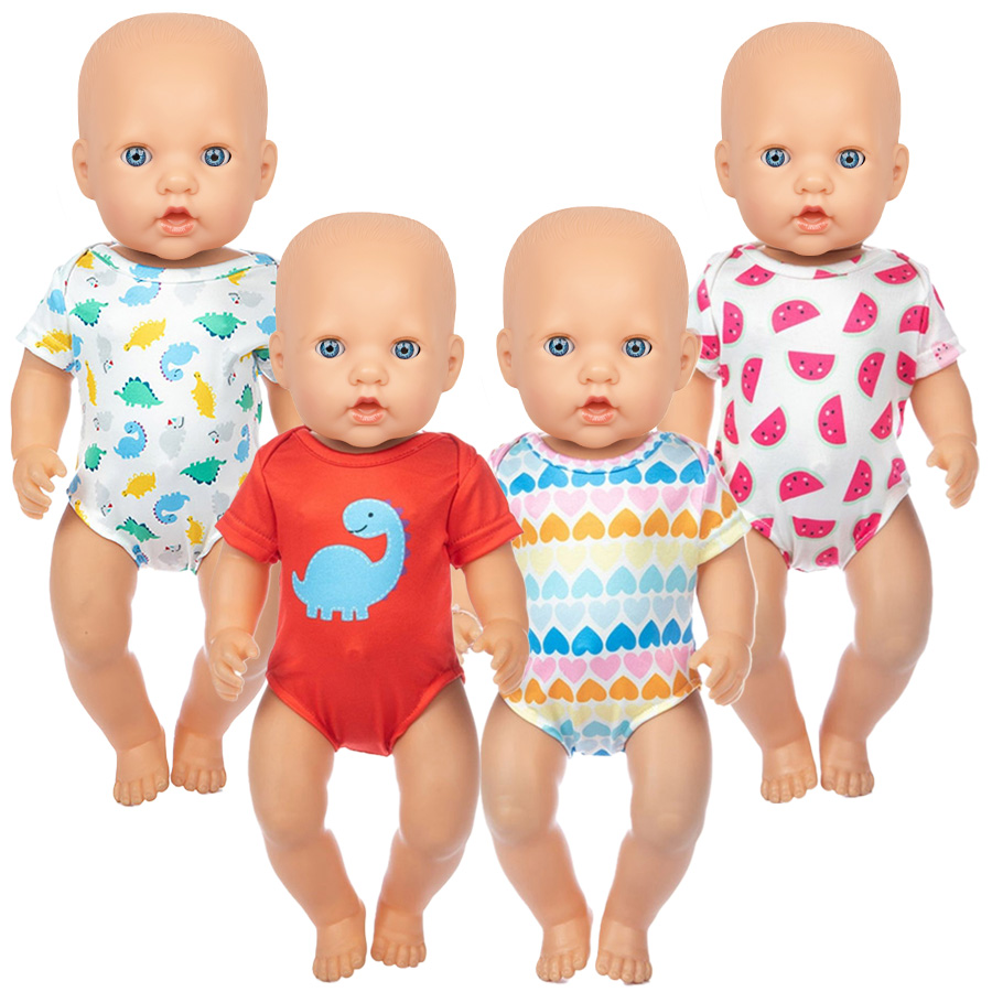 漫画恐竜水着 16-18 インチアメリカンドール用 40-4 - Baby Products のレビューと価格