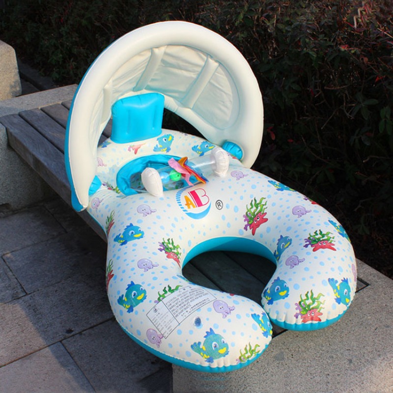 ベビースイミングフロートリング、空気注入式幼児用浮き輪、子供 - Baby Swimming Floater のレビューと価格