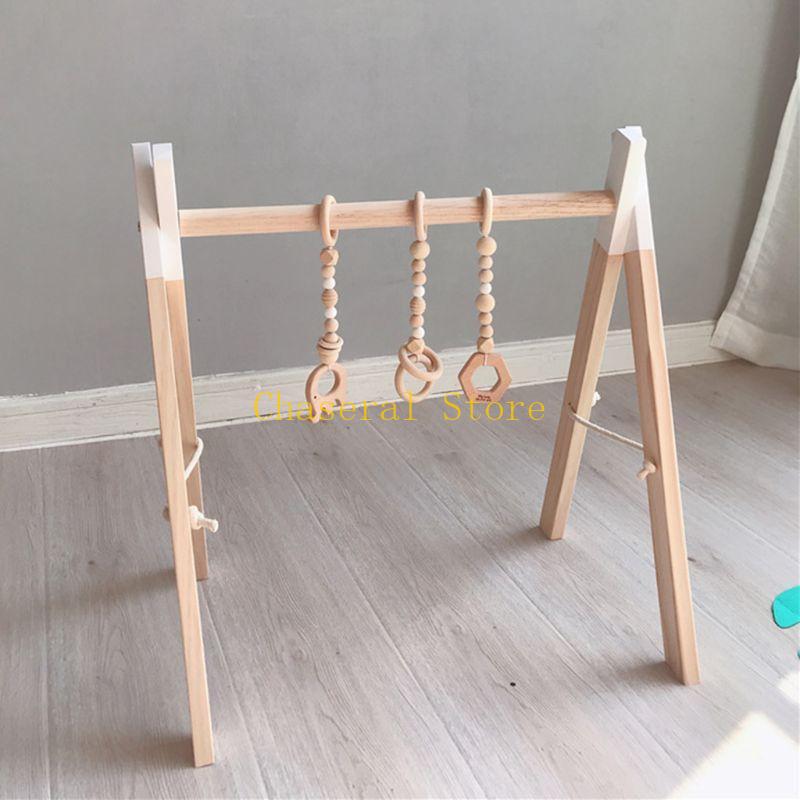 E7CE 北欧シンプルな木製子供部屋の装飾新生児フィットネス - Baby Swing Bouncer のレビューと価格