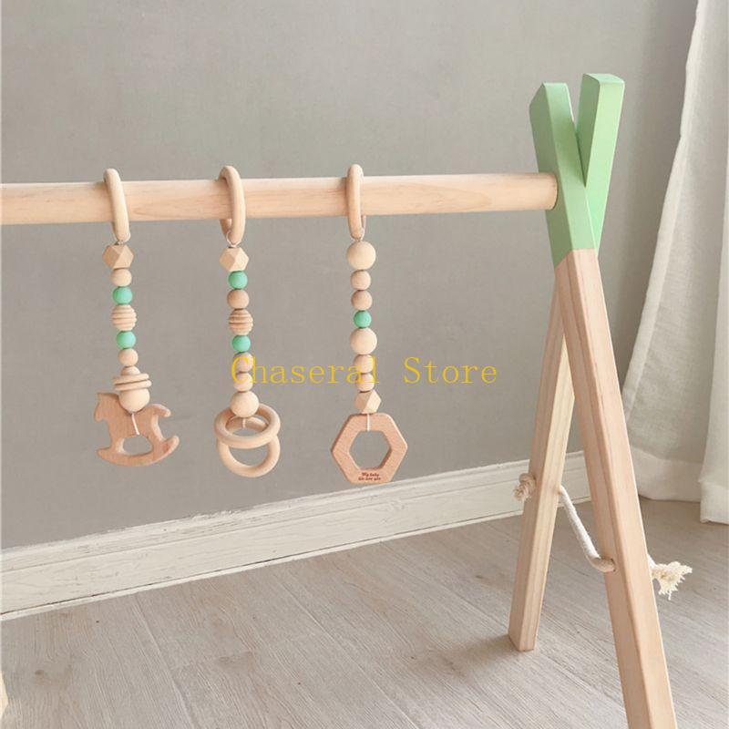 E7CE 北欧シンプルな木製子供部屋の装飾新生児フィットネス - Baby Swing Bouncer のレビューと価格