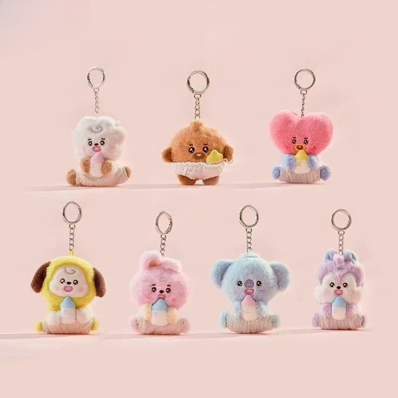 新しいBTSキーチェーン ベビーシリーズ かわいい漫画風クリ - Baby Products のレビューと価格