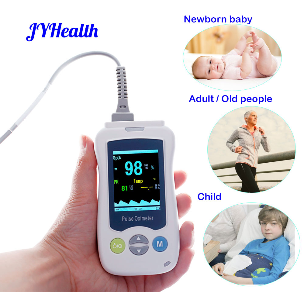 医療ポータブルハンドヘルドパルスオキシメーター成人新生児幼児 - Baby Monitor Sensor のレビューと価格