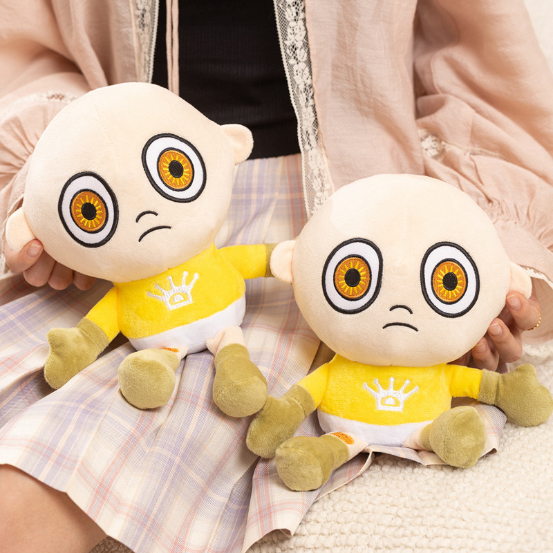 26cm 黄色のぬいぐるみ かわいい赤ちゃんぬいぐるみ ソフ - Baby Products のレビューと価格