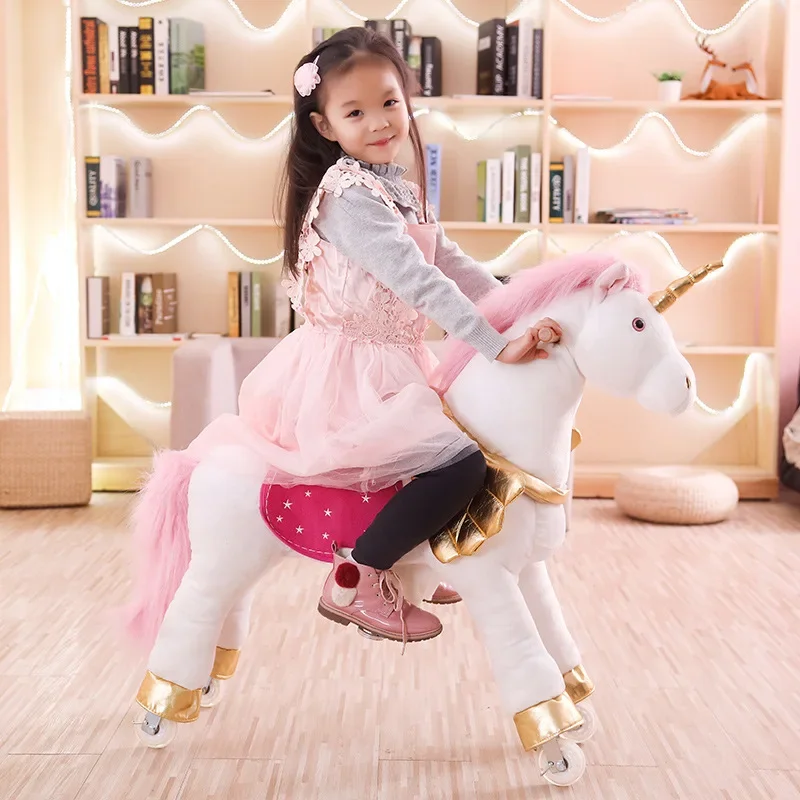 マルチカラーの跳ねる馬、大きな赤ちゃん用おもちゃ、インタラク - Baby Swing Bouncer のレビューと価格