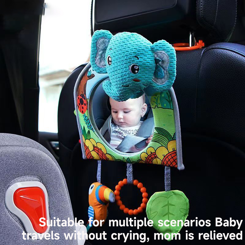 ベビーカーシートミラーおもちゃ子供用モニター調整可能な教育感 - Baby Monitor Sensor のレビューと価格