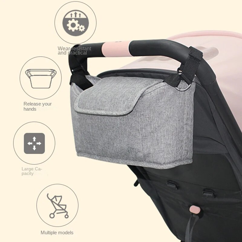ベビーカー用大容量バッグ,ママ用おむつバッグ,ハンドル付き収 - Baby Products Bag のレビューと価格