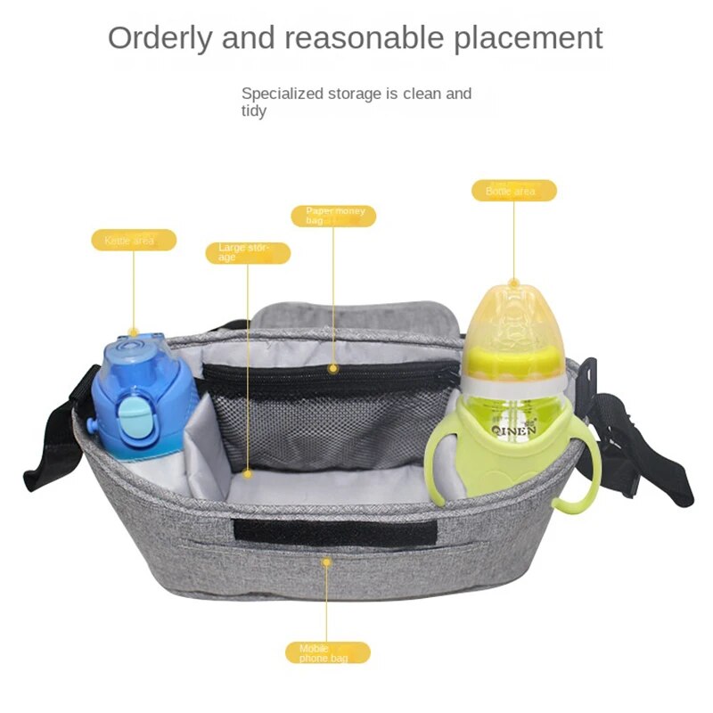 ベビーカー用大容量バッグ,ママ用おむつバッグ,ハンドル付き収 - Baby Products Bag のレビューと価格