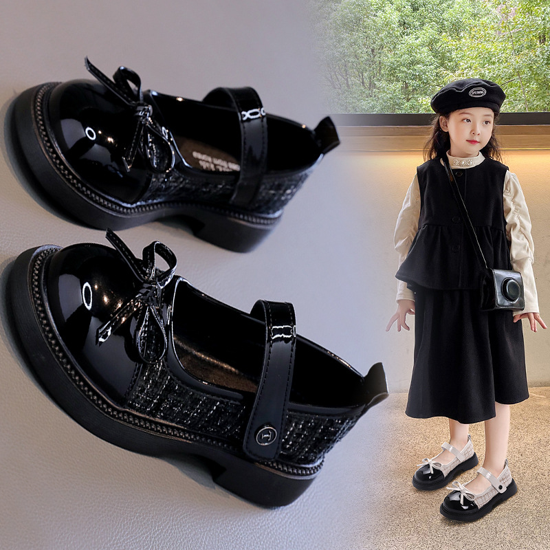女の子の春と秋の革靴 2025 中年子供ベビーソフト底パフォ - Baby Products For Summer のレビューと価格