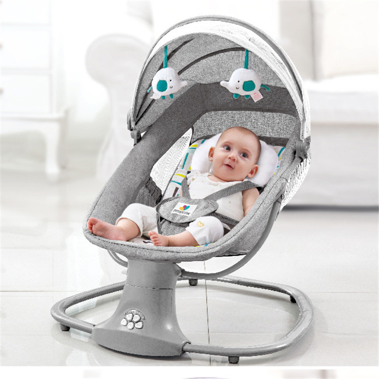 ロッキングチェア Bluetooth 音楽リモコン付きベビー - Baby Swing Bouncer のレビューと価格