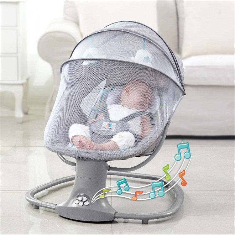 ロッキングチェア Bluetooth 音楽リモコン付きベビー - Baby Swing Bouncer のレビューと価格