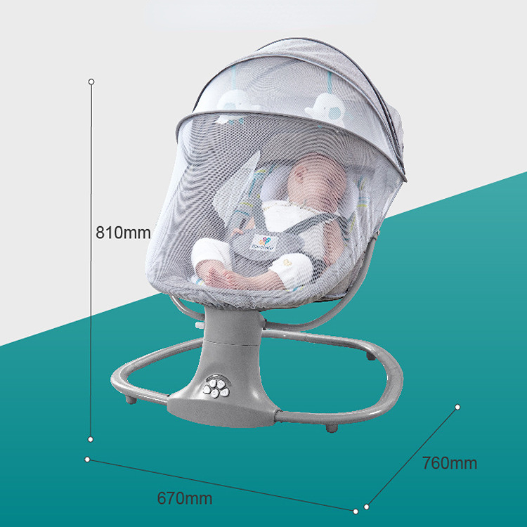 ロッキングチェア Bluetooth 音楽リモコン付きベビー - Baby Swing Bouncer のレビューと価格
