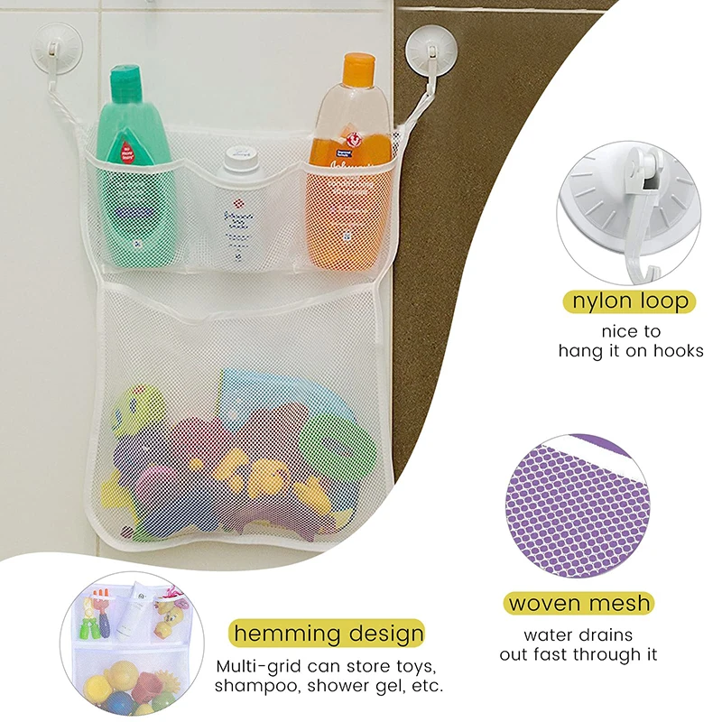 ベビーシャワーバスおもちゃ ホワイト ベビーキッズおもちゃ収 - Baby Products Bag のレビューと価格