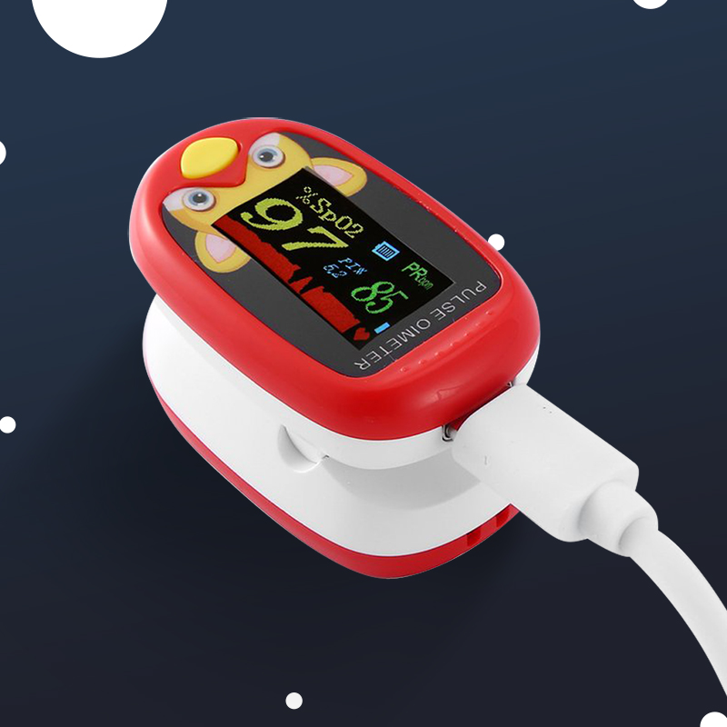 充電式子供指パルスオキシメーター TFT ディスプレイストラ - Baby Monitor Sensor のレビューと価格