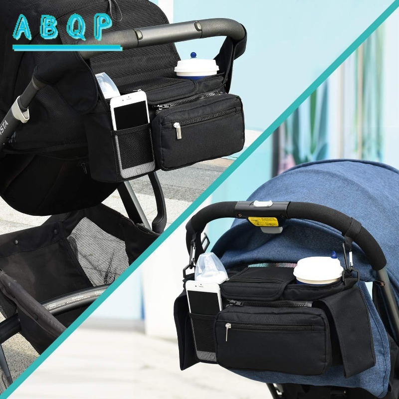 新しいベビーカーハンギングバッグ大容量ベビー用品収納バッグ高 - Baby Products Bag のレビューと価格