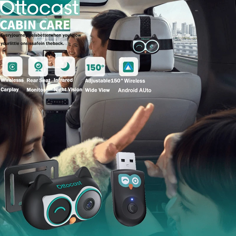 Ottocast Cabin Care ワイヤレスCarPl - Wireless Baby Monitor のレビューと価格