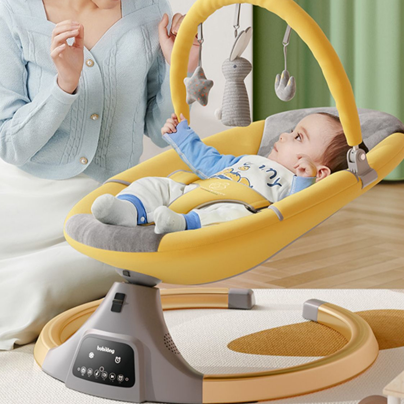 新生児電動ロッキングチェアベビー睡眠ゆりかごベッド子供快適椅 - Baby Swing Bouncer のレビューと価格